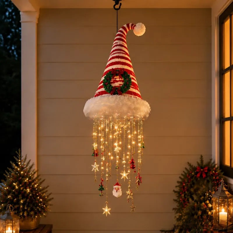 Christmas hat with lights