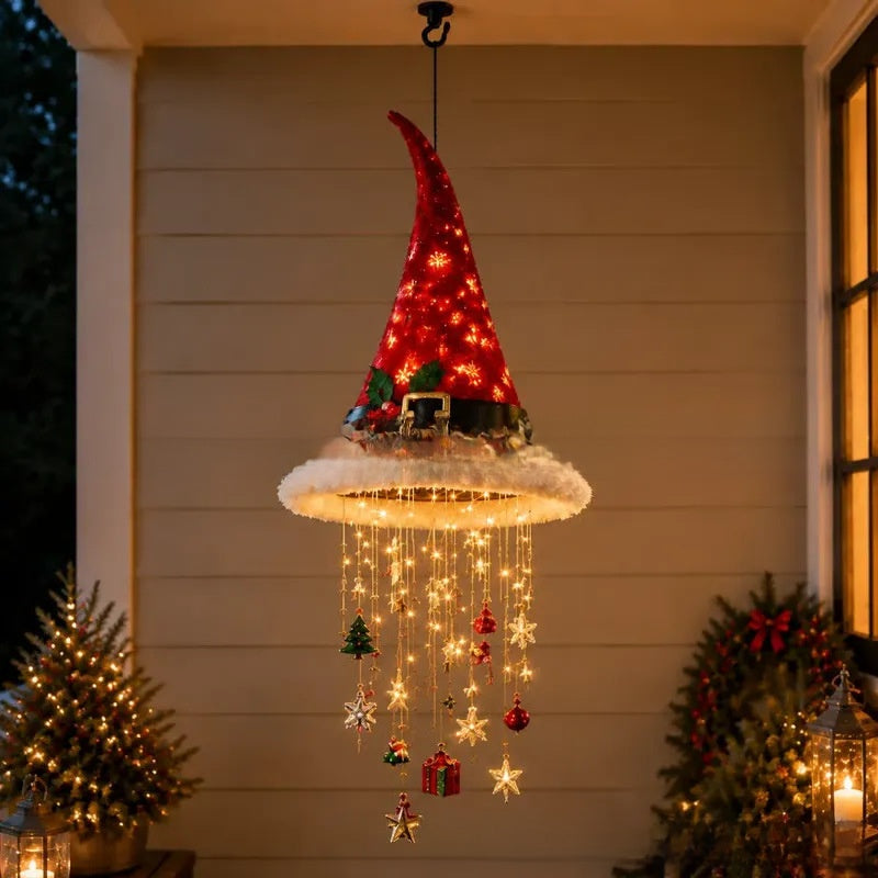Christmas hat with lights