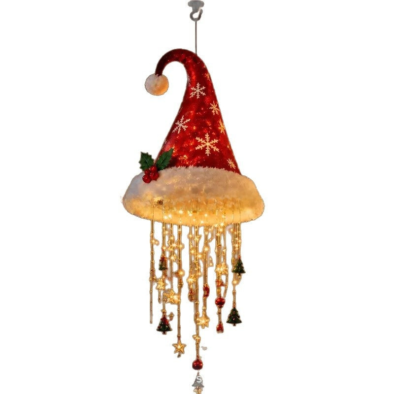 Christmas hat with lights